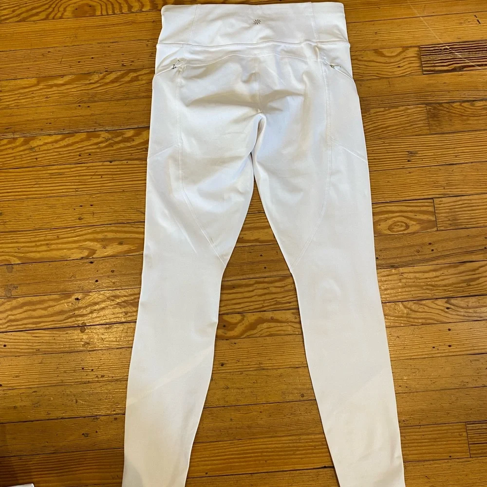 2 Athleta white leggings - Picture 9 of 9